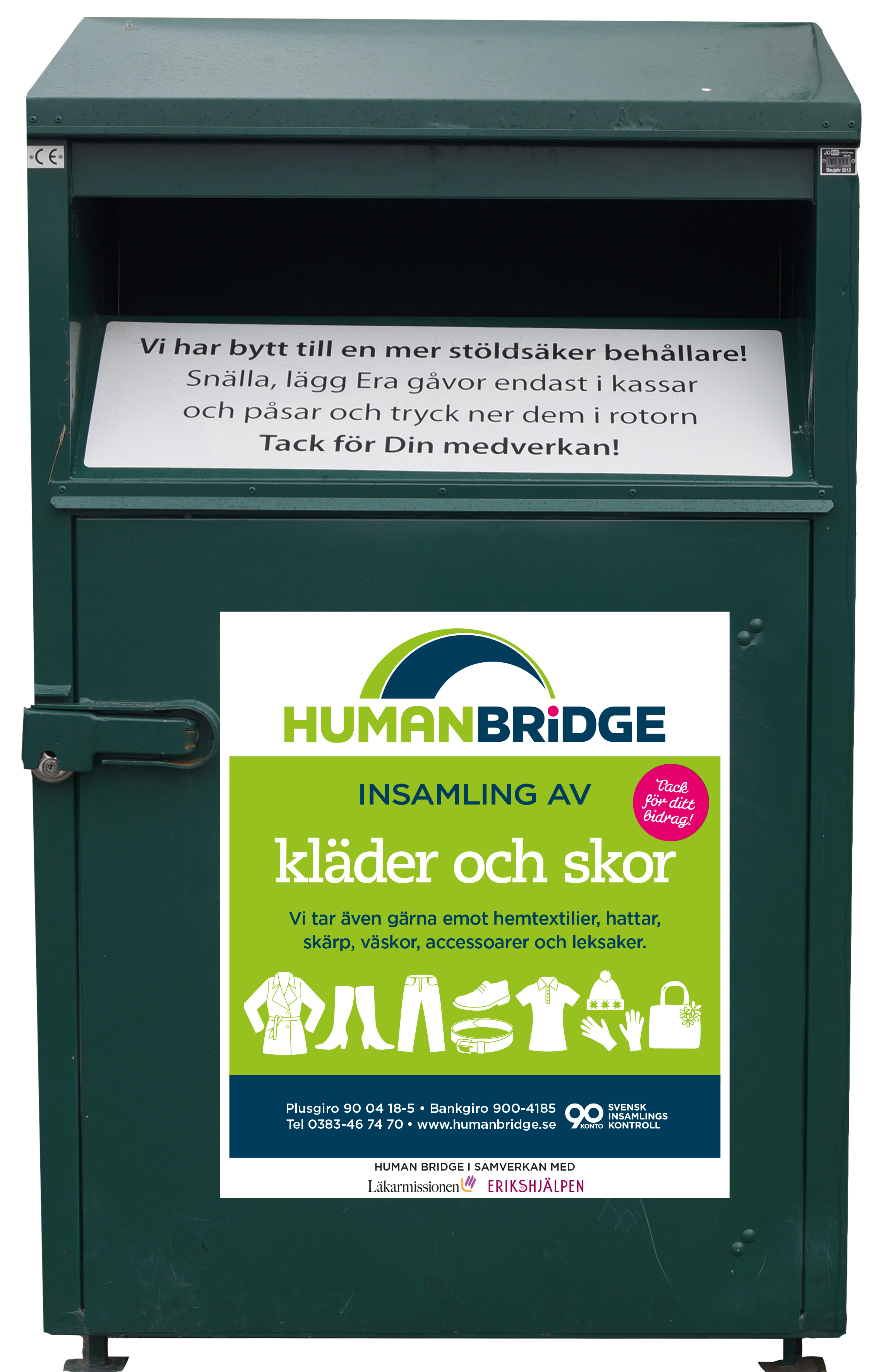 Täbys miljöpris Human Bridge Human Bridge Årsberättelse 2015